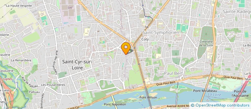 localisation de l'entreprise SCI DU SAN PEDRONE à SAINT-CYR-SUR-LOIRE