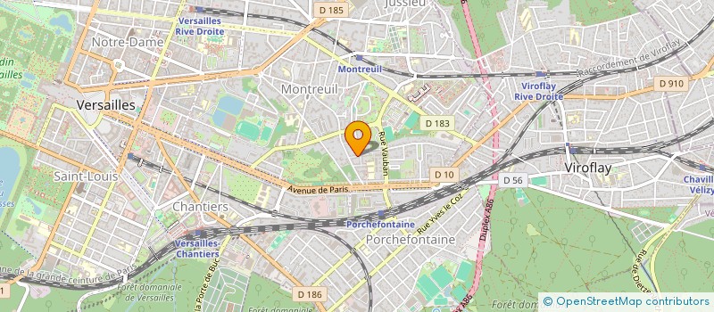 localisation de l'entreprise SCI DU SANGLIER à VERSAILLES
