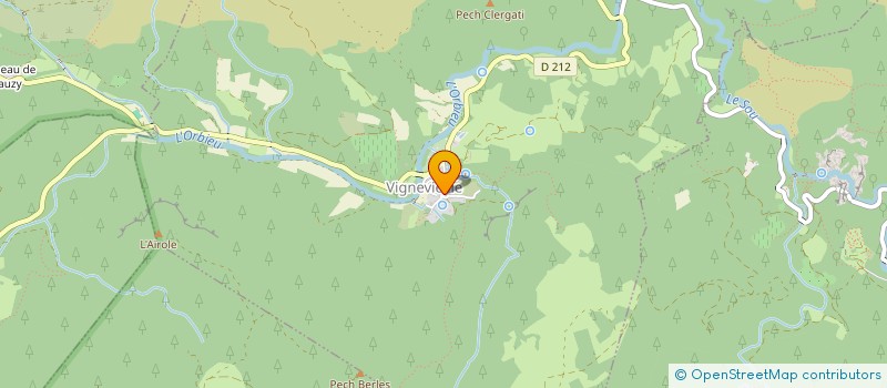 localisation de l'entreprise SCI DU SANGLIER DE VIGNEVIEILLE  VIGNEVIEILLE