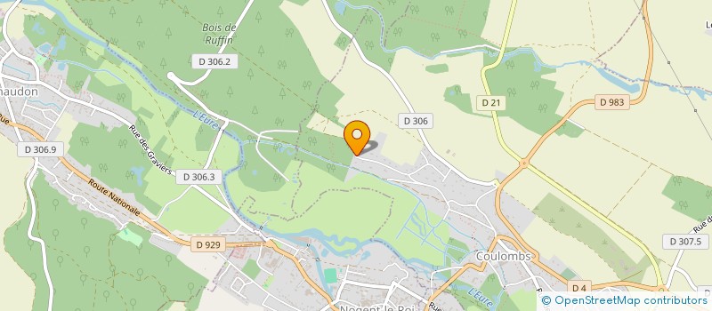 localisation de l'entreprise SCI DU SAPIN BLEU à COULOMBS