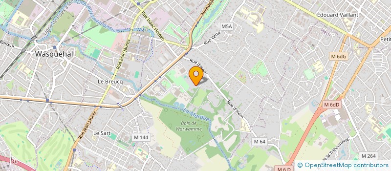 localisation de l'entreprise SCI DU SAPIN VERT à CROIX