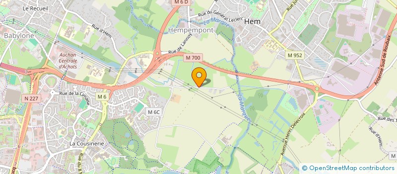 localisation de l'entreprise SCI DU SART à VILLENEUVE-D'ASCQ