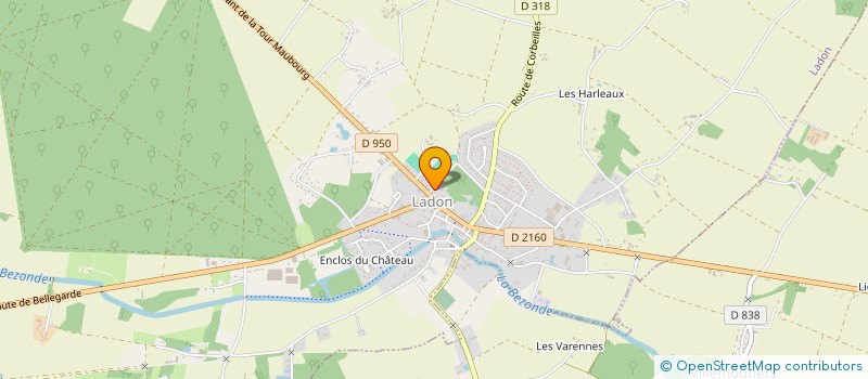 localisation de l'entreprise SCI DU SAULCE à LADON