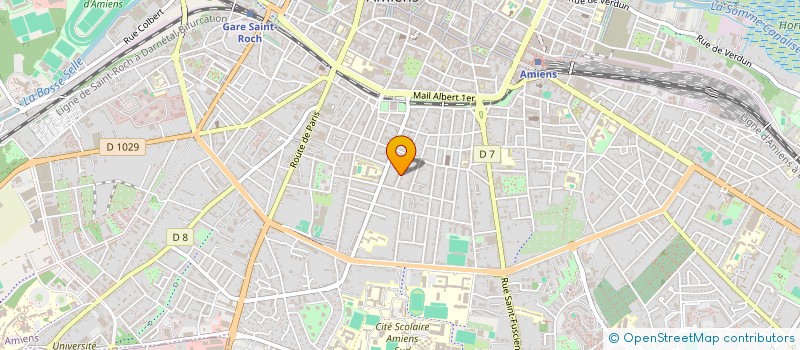 localisation de l'entreprise SCI DU SAULE à AMIENS