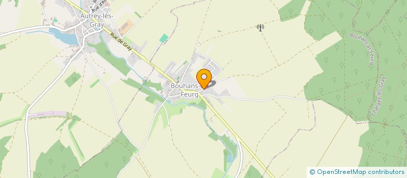 localisation de l'entreprise SCI DU SAULE  BOUHANS-ET-FEURG