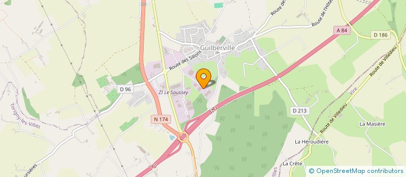 localisation de l'entreprise SCI DU SAUSSEY  TORIGNY-LES-VILLES