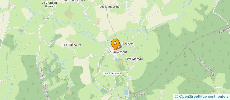 localisation de l'entreprise SCI DU SAUVEMENT  CIRY-LE-NOBLE