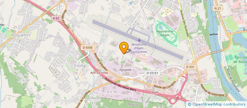 localisation de l'entreprise SCI DU SAYLAT  ESTILLAC