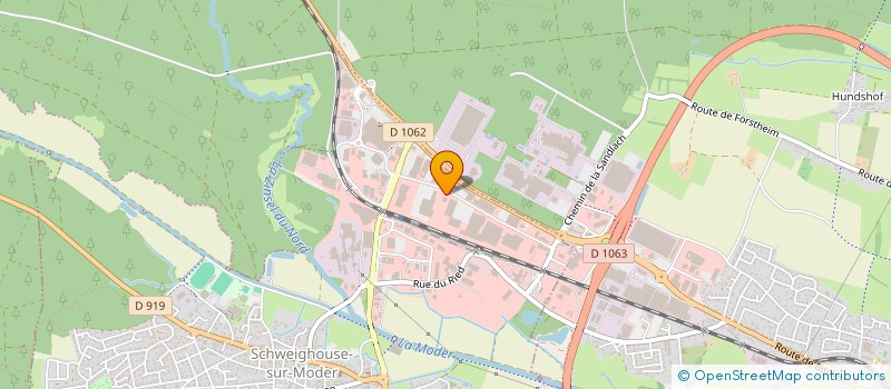 localisation de l'entreprise SCI DU SCHISTE BLEU  SCHWEIGHOUSE-SUR-MODER