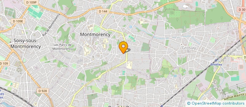 localisation de l'entreprise SCI DU SCHOENECK à MONTMORENCY