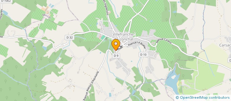 localisation de l'entreprise SCI DU SEGALA  MONTPEYROUX