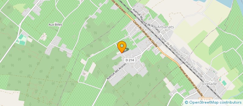 localisation de l'entreprise SCI DU SEGALA  ARBANATS