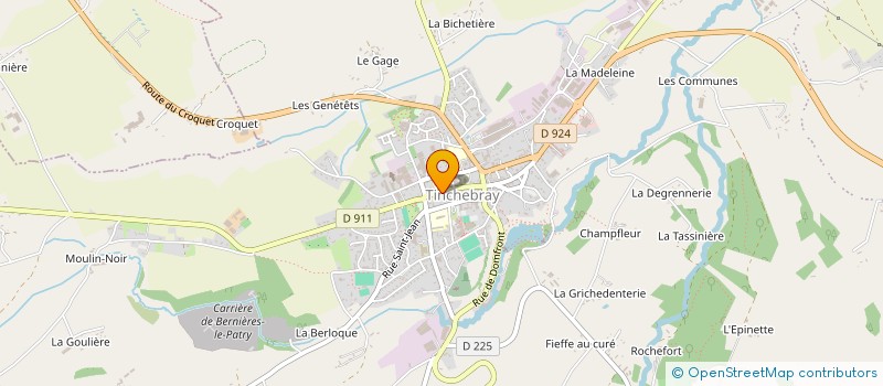 localisation de l'entreprise SCI DU SEGOYA à TINCHEBRAY-BOCAGE