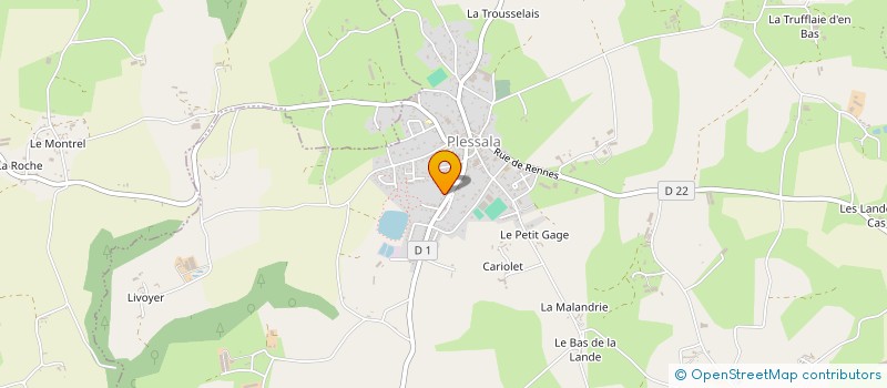 localisation de l'entreprise SCI DU SEHET à LE MENE