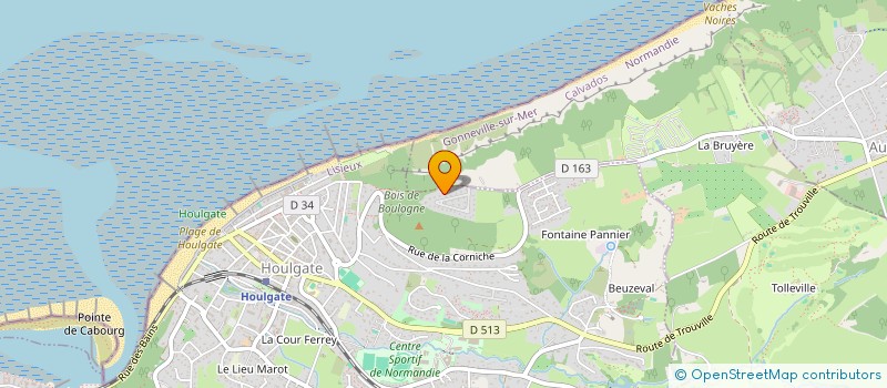 localisation de l'entreprise SCI DU SEMAPHORE  HOULGATE