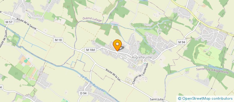 localisation de l'entreprise SCI DU SENTIER DE BOISSY  AIGREFEUILLE