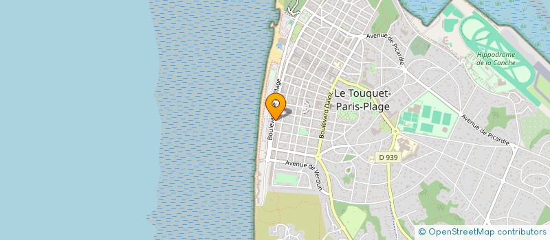 localisation de l'entreprise SCI DU SEPTIEME CIEL à LE TOUQUET-PARIS-PLAGE