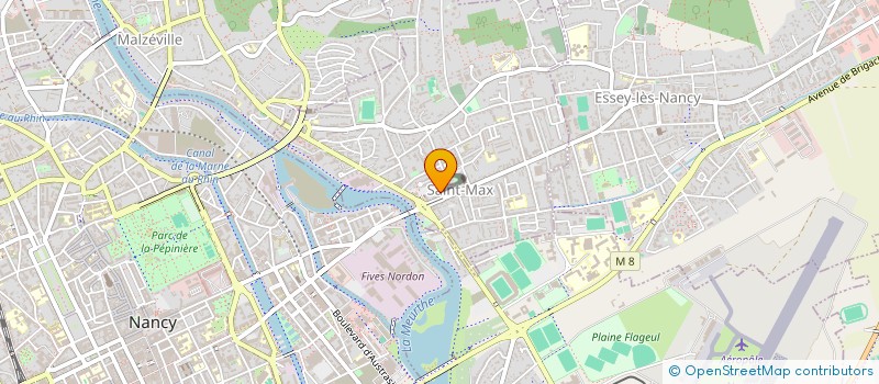 localisation de l'entreprise SCI DU SEQUOIA  SAINT-MAX