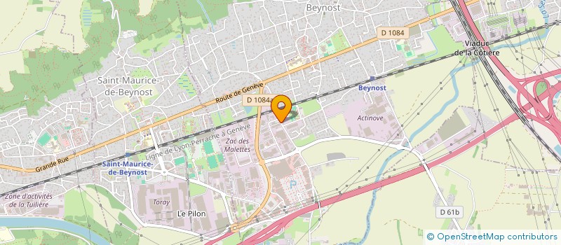 localisation de l'entreprise SCI DU SERMORAZ  SAINT-DIZANT-DU-GUA