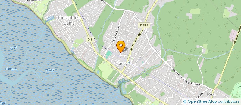 localisation de l'entreprise SCI DU SERPOLET  LANTON