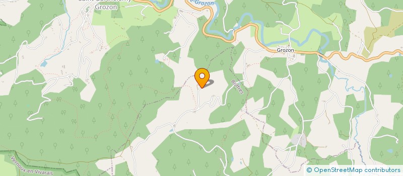 localisation de l'entreprise SCI DU SERRE DE CHANTE ALOUETTE  BOFFRES