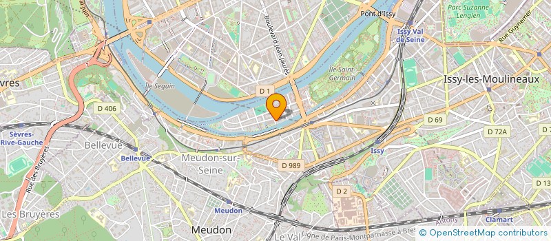 localisation de l'entreprise SCI DU SEXTANT à ISSY-LES-MOULINEAUX