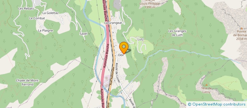 localisation de l'entreprise SCI DU SHET  ARACHES-LA-FRASSE