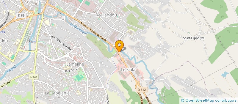 localisation de l'entreprise SCI DU SIALA IMMOBILIER  CASTRES