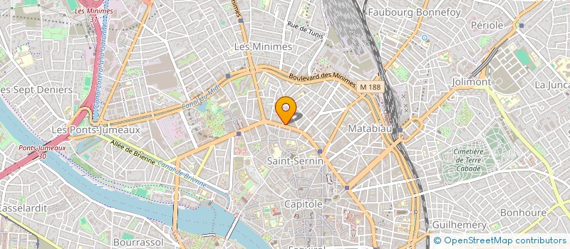 localisation de l'entreprise SCI DU SICHON à TOULOUSE