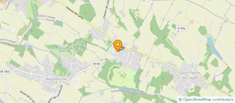 localisation de l'entreprise SCI DU SIDOBRE  DREMIL-LAFAGE