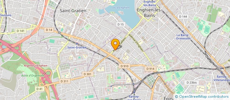 localisation de l'entreprise SCI DU SIGNE D'ENGHIEN à EPINAY-SUR-SEINE