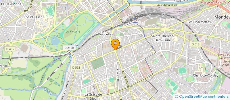 localisation de l'entreprise SCI DU SIGNE DE CROIX à CAEN