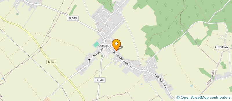 localisation de l'entreprise SCI DU SIXIEME  LE VIEIL-EVREUX