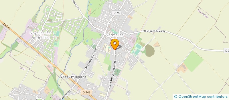 localisation de l'entreprise SCI DU SOCRATE à VERMELLES
