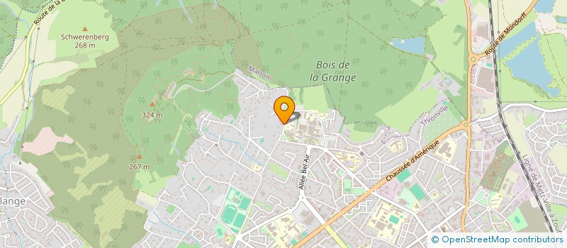 localisation de l'entreprise SCI DU SOLEIL à THIONVILLE