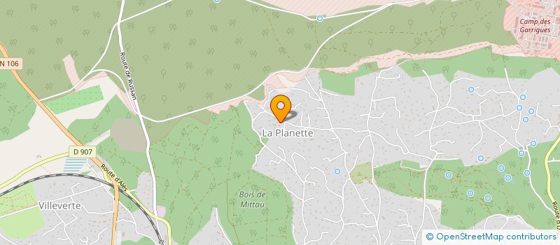 localisation de l'entreprise SCI DU SOLEIL  NIMES