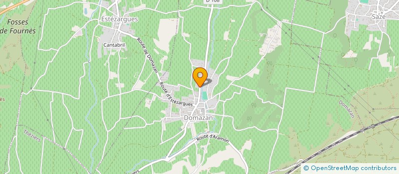 localisation de l'entreprise SCI DU SOLEIL  DOMAZAN