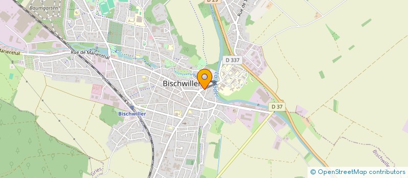 localisation de l'entreprise SCI DU SOLEIL  BISCHWILLER