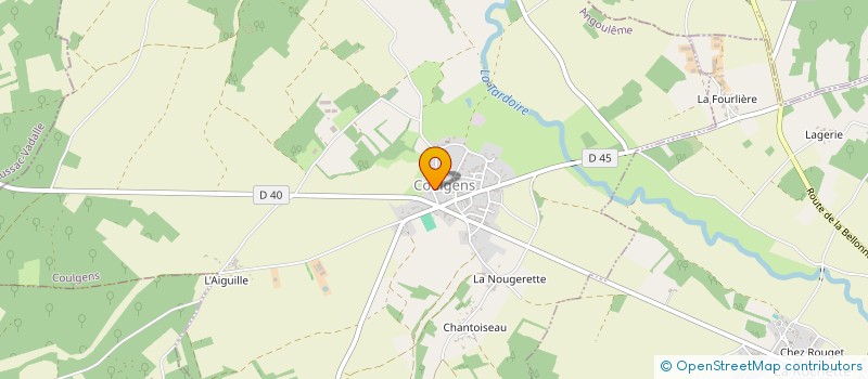 localisation de l'entreprise SCI DU SOLEIL à COULGENS