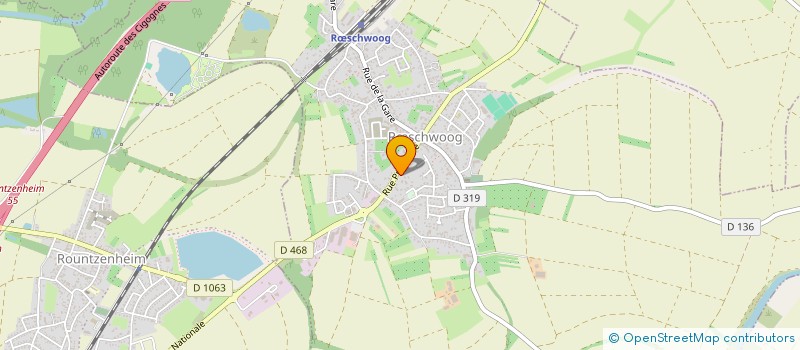 localisation de l'entreprise SCI DU SOLEIL  ROPPENHEIM