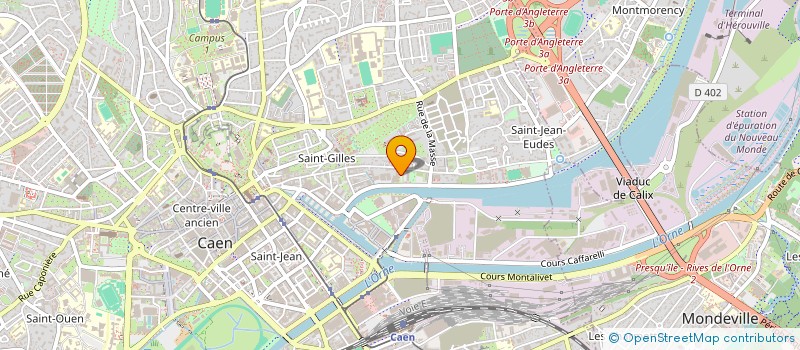localisation de l'entreprise SCI DU SOLEIL à CAEN