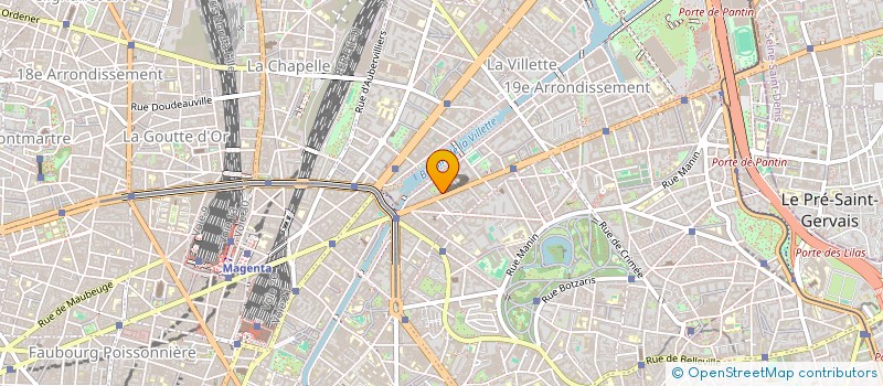 localisation de l'entreprise SCI DU SOLEIL  PARIS