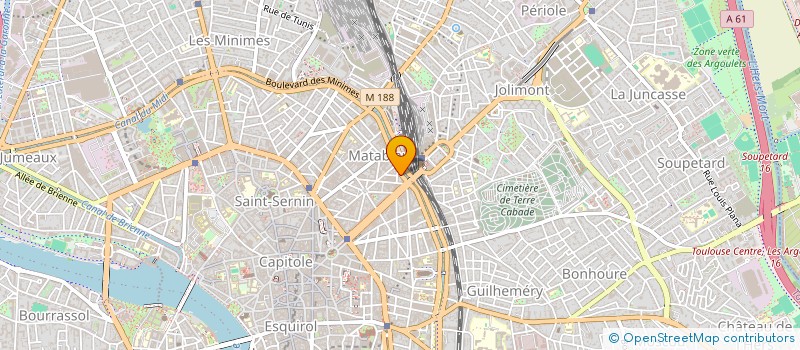 localisation de l'entreprise SCI DU SOLEIL à TOULOUSE