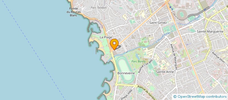 localisation de l'entreprise SCI DU SOLEIL à MARSEILLE