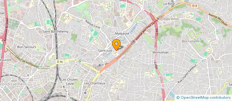 localisation de l'entreprise SCI DU SOLEIL à MARSEILLE
