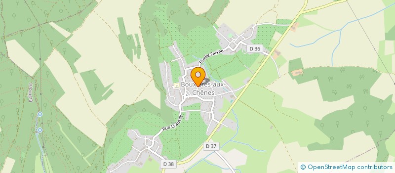 localisation de l'entreprise SCI DU SOLEIL  BOUXIERES-AUX-CHENES