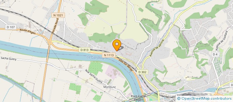 localisation de l'entreprise SCI DU SOLEIL  COLAYRAC-SAINT-CIRQ