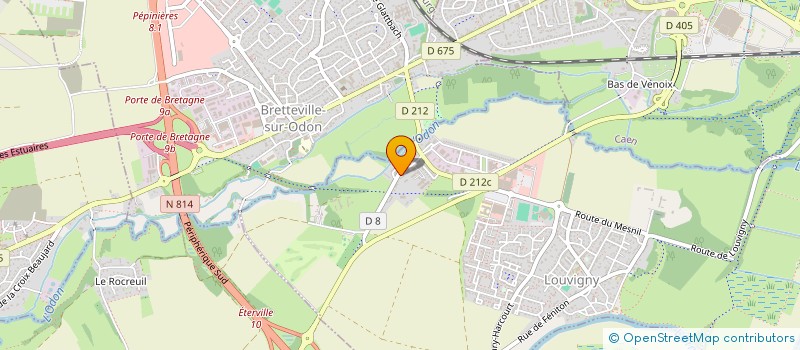 localisation de l'entreprise SCI DU SOLEIL  LOUVIGNY