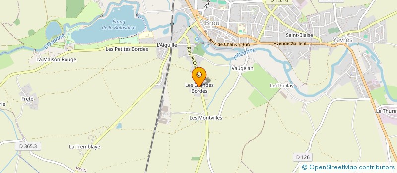localisation de l'entreprise SCI DU SOLEIL à BROU