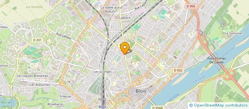 localisation de l'entreprise SCI DU SOLEIL  BLOIS